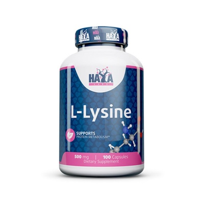 Аминокислота Haya Labs L-Lysine 500 мг 100 капсул