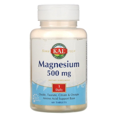 Витамины KAL Magnesium 500 мг 60 таблеток