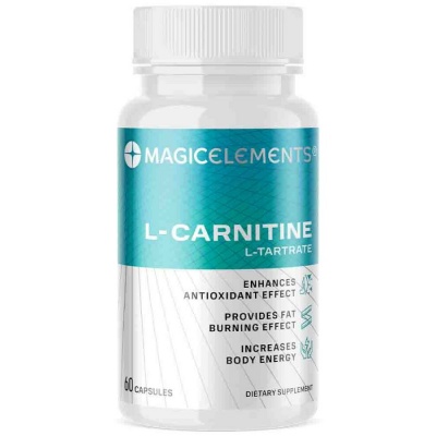 Л-Карнитин Magic Elements L-carnitine L-tartrate 60 капсул