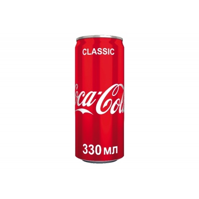 Напиток Coca-Cola 330 мл (банка)