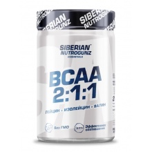 БЦАА Siberian Nutrogunz BCAA 2:1:1 225 гр