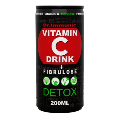 Напиток Dr. Immunic Vitamin C Drink + Fibrulose Detox 200 мл
