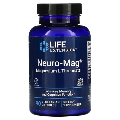 Витамины Life Extension Neuro-Mag Magnesium l-Threonate 90 капсул