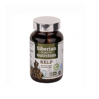 Витамины Siberian Organic Nutrition Kelp 80 капсул