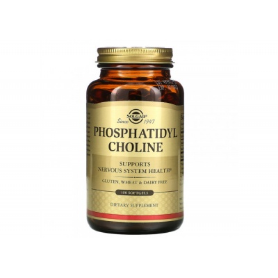 Антиоксидант Solgar Phosphatidyl Choline 100 капсул