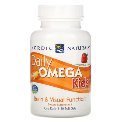 Антиоксидант Nordic Naturals Omega Kids 30 капсул