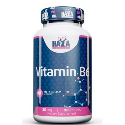 Витамины Haya Labs Vitamin B6 25 мг 90 таблеток