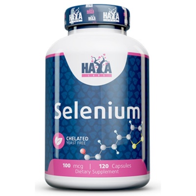 Витамины Haya Labs Selenium 100 мкг 120 капсул