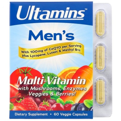 Витамины Ultamins Mens Multi-Vitamin 60 капсул