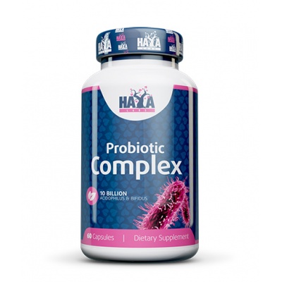 Пробиотик Haya Labs 10 Billion Acidophilus + Bifidus Probiotic Complex 60 капсул