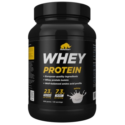Протеин Prime Kraft Whey Protein банка 900 гр