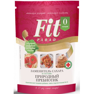 Заменители сахара на основе инулина Fit Parad №15 дойпак  200 гр