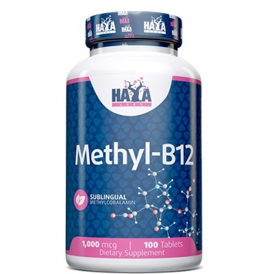 Витамины Haya Labs Methyl B-12 1000 мкг 100 таблеток