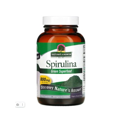 Антиоксидант Nature’s Answer Spirulina 90 капсул