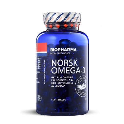 Антиоксидант Biopharma Norks Omega-3 160 капсул