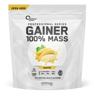 Гейнер Optimum System 100% MASS GAINER 1000 гр