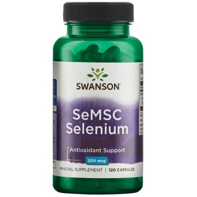 Витамины Swanson Selenium SeMSC 200 мг 120 капсул