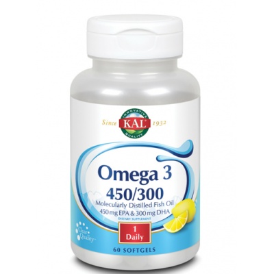 Антиоксидант KAL Omega-3 60 капсул