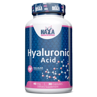 Гиалуроновая кислота Haya Labs Hyaluronic acid 40 мг 30 капсул