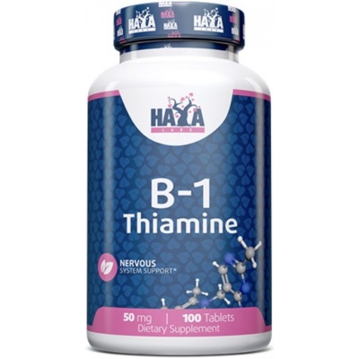 Витамины Haya Labs Vitamin B-1 Thiamine 50 мг 100 таблеток