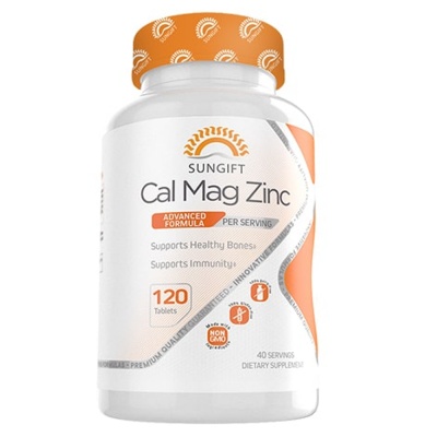 Витамины Sungift Nutrition Cal Mag Zinc 120 капсул