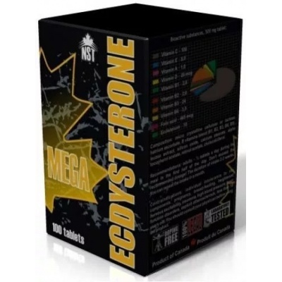 Тестобустер NST Mega Ecdysterone 100 таблеток