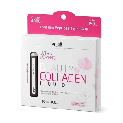 Коллаген VPlab Beauty Liquid Collagen 10 мл