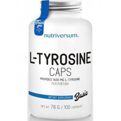Аминокислота Nutriversum L-Tyrosine 100 капсул
