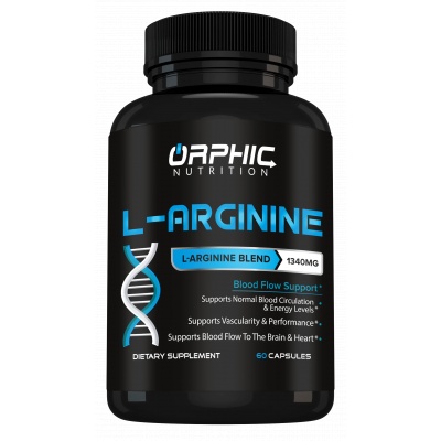 Аминокислота Orphic Nutrition L-Arginine 60 капсул