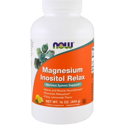 Витамины NOW Magnesium Inositol Relax 454 гр