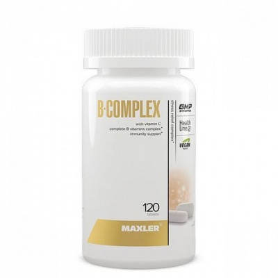 Витамины Maxler B-Complex 120 таблеток