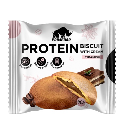 Печенье Prime Kraft PRIMEBAR PROTEIN BISCUIT 40 гр