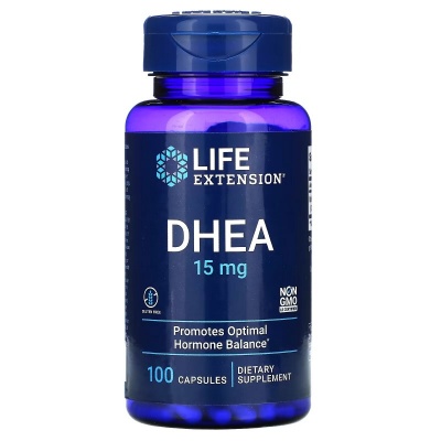 Специальный препарат Life Extension DHEA 15 мг 100 капсул