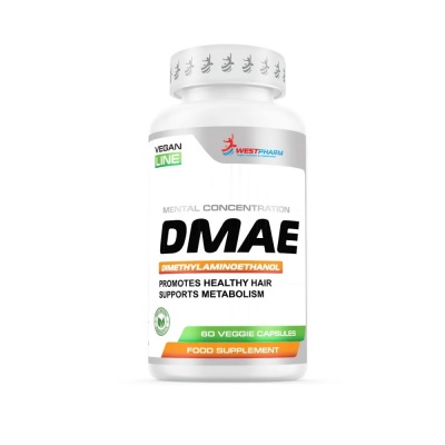Антиоксидант WestPharm Vegan Line DMAE 200 мг 60 капсул
