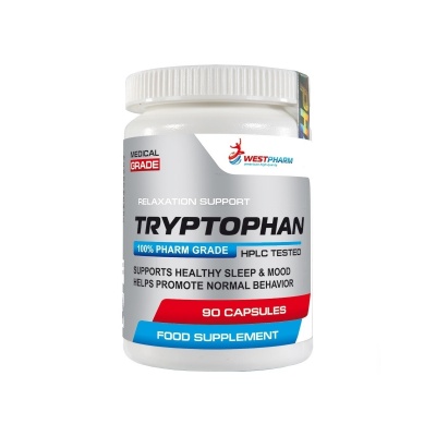 Аминокислота WestPharm Tryptophan 250 мг 90 капсул