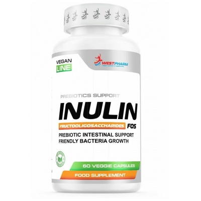 Антиоксидант WestPharm Vegan Line Inulin 250 мг 60 капсул