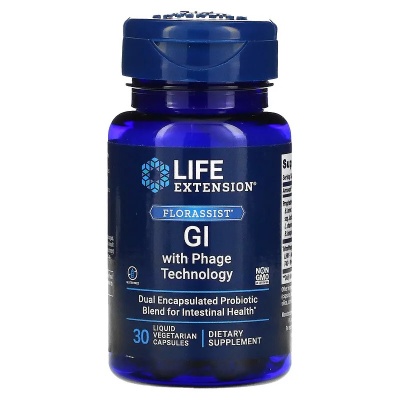 Витамины Life Extension Florassist Gi 30 капсул