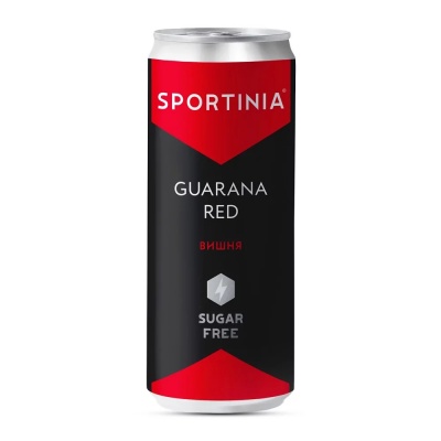 Напиток Sportinia GUARANA Red 330 мл