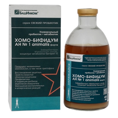 Пробиотик БашИнком ХОМО-БИФИДУМ АН 1 форте 400 мл