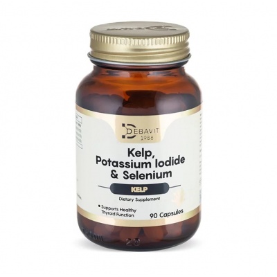 Витамины Debavit Kelp Potassium lodide and Selenium 90 капсул
