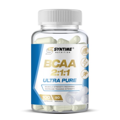 БЦАА Syntime Nutrition BCAA 100 капсул