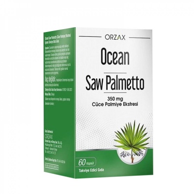 Специальный препарат Orzax Ocean Saw Palmetto 350 мг 60 капсул