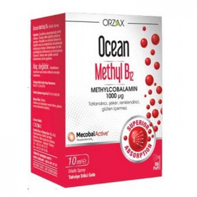 Витамины Orzax Ocean Methyl B-12 1000 мг 10 мл