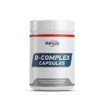Витамины Geneticlab Nutrition  B - COMPLEX 60 капсул