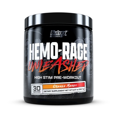 Предтрен Nutrex Hemo-Rage Unleashed 180 гр