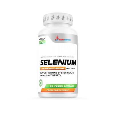 Витамины WestPharm Vegan Line Selenium 100 мкг 60 капсул