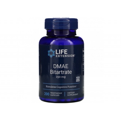 Аминокислота Life Extension DMAE Bitartrate 150 мг 200 капсул