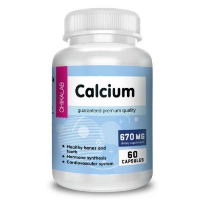 Витамины CHIKALAB Calcium 60 капсул