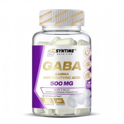 Антиоксидант Syntime Nutrition Gaba 60 капсул