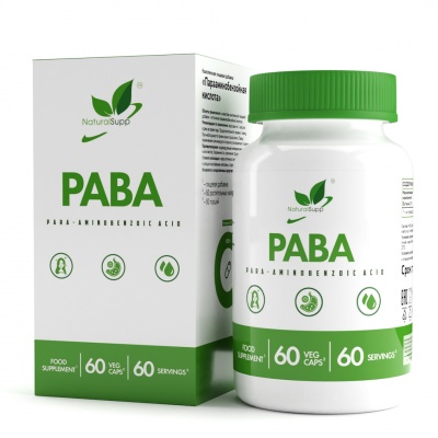 Антиоксидант NaturalSupp PABA  60 капсул